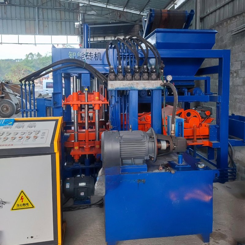 qt4-15 interlocking concrete block moulds concrete brick making machine interlocking brick mold
