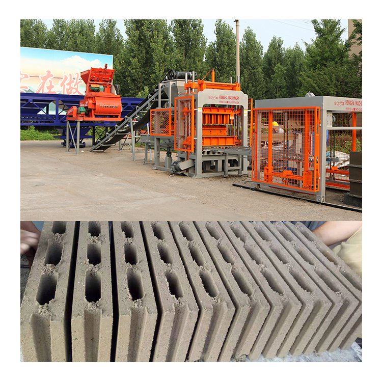 concrete machinery automatic concrete foam block making machine 5-15/brick making machine