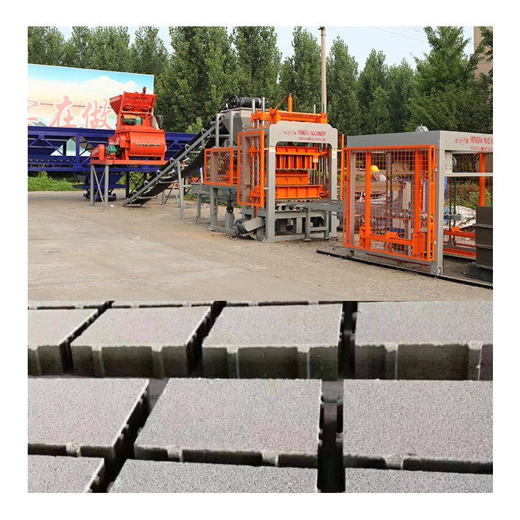concrete machinery automatic concrete foam block making machine 5-15/brick making machine