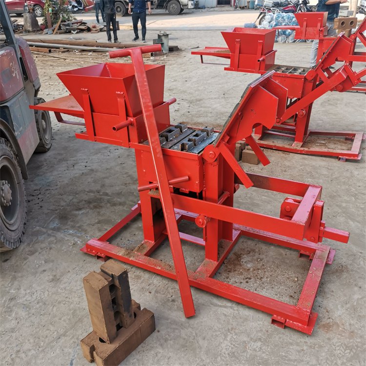Hot sale china full automatic compressed earth clay interlocking brick making machinery block machine
