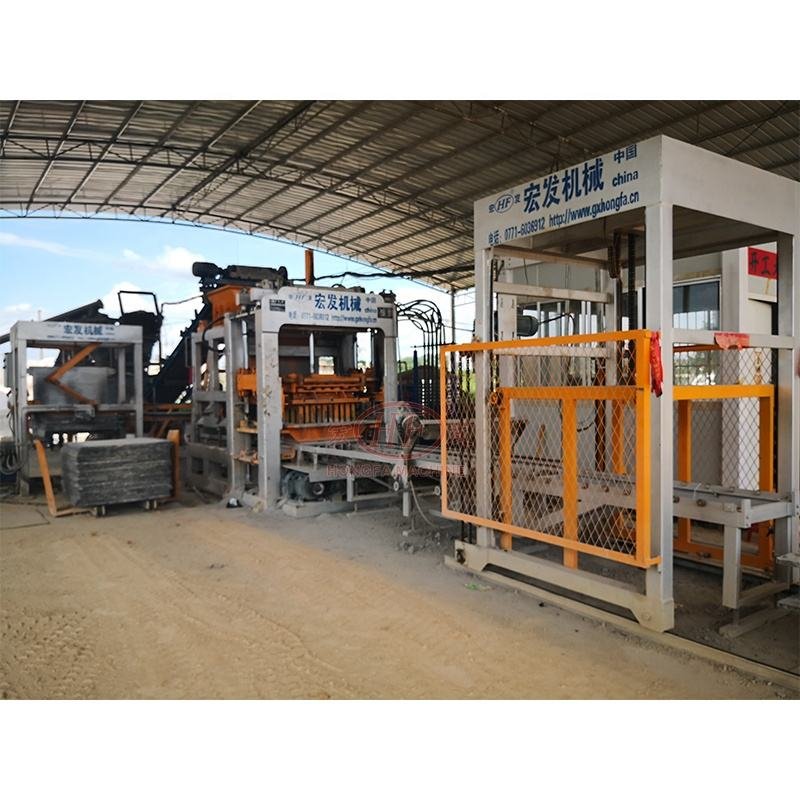 Factory Concrete Slab Making Machine Difference Capacity Brick Production Line Interlocking Tiles Pavements Molding Machine