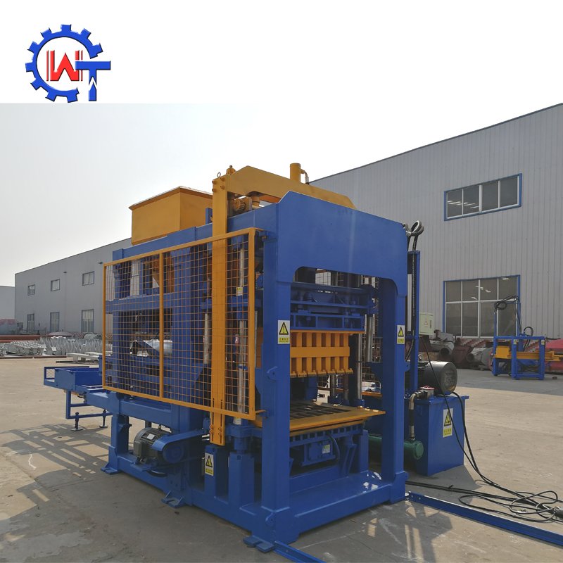 High quality QT5-15 full automatic hollow concrete block making machine