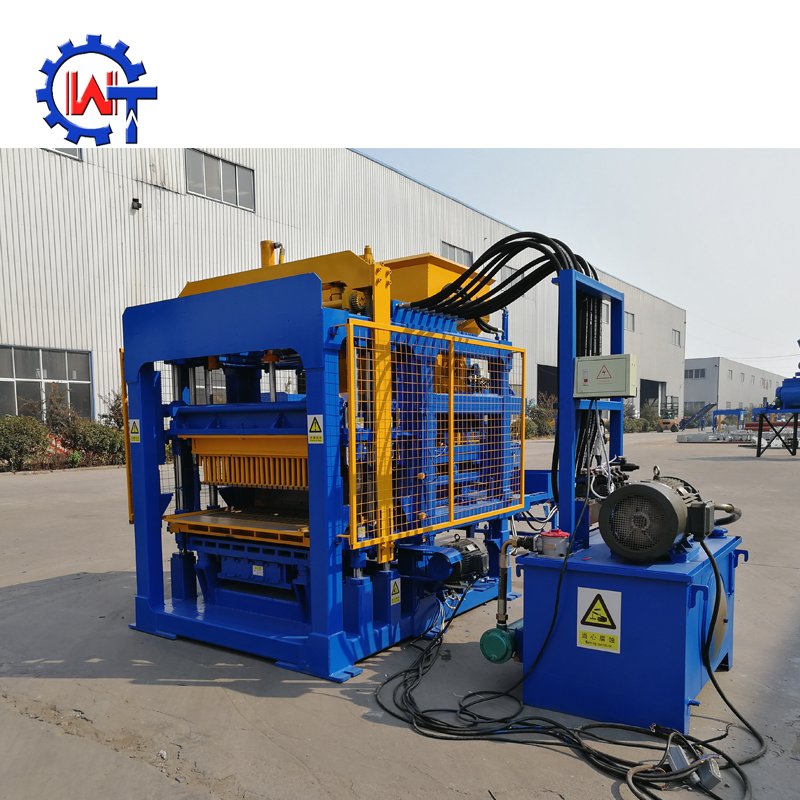 High quality QT5-15 full automatic hollow concrete block making machine