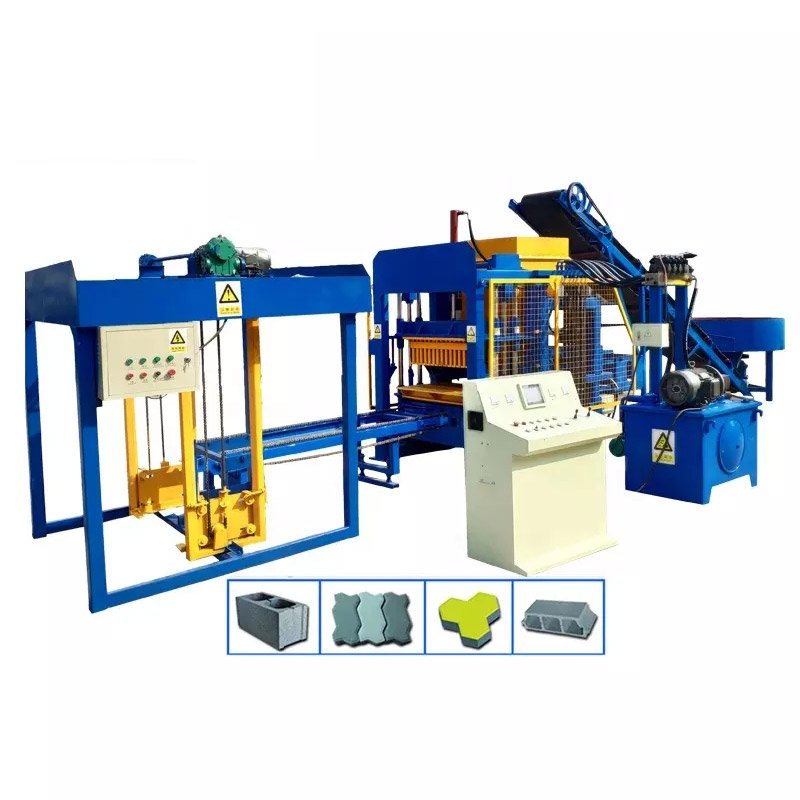 Widely used electric hollow concrete cement clay block brick making maker machine powered by motor price In sudan nigeria