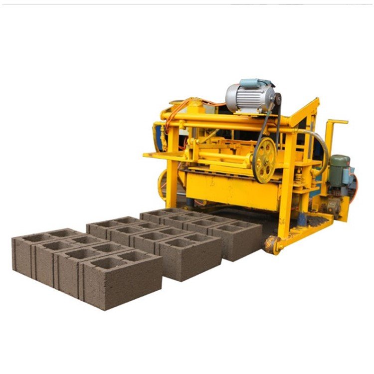 qt40-3A Egg laying mobile small concrete block making machine