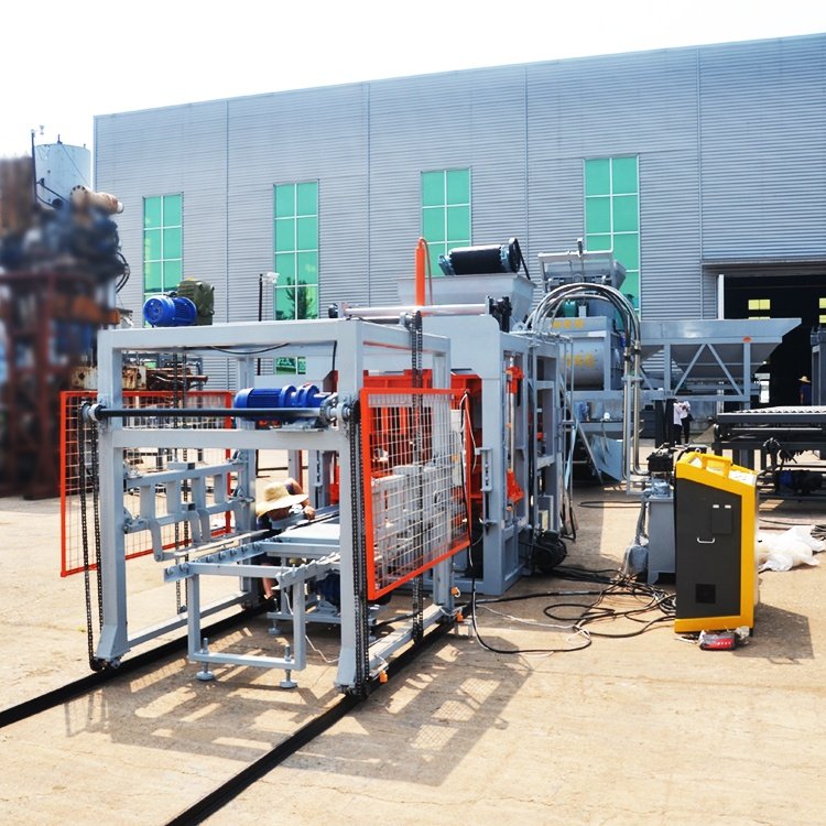 SY Hydraulic Hollow block Making Machine QT6-15 Concrete Cement Brick Making Machine Automatic Interlock Paving Block Machine
