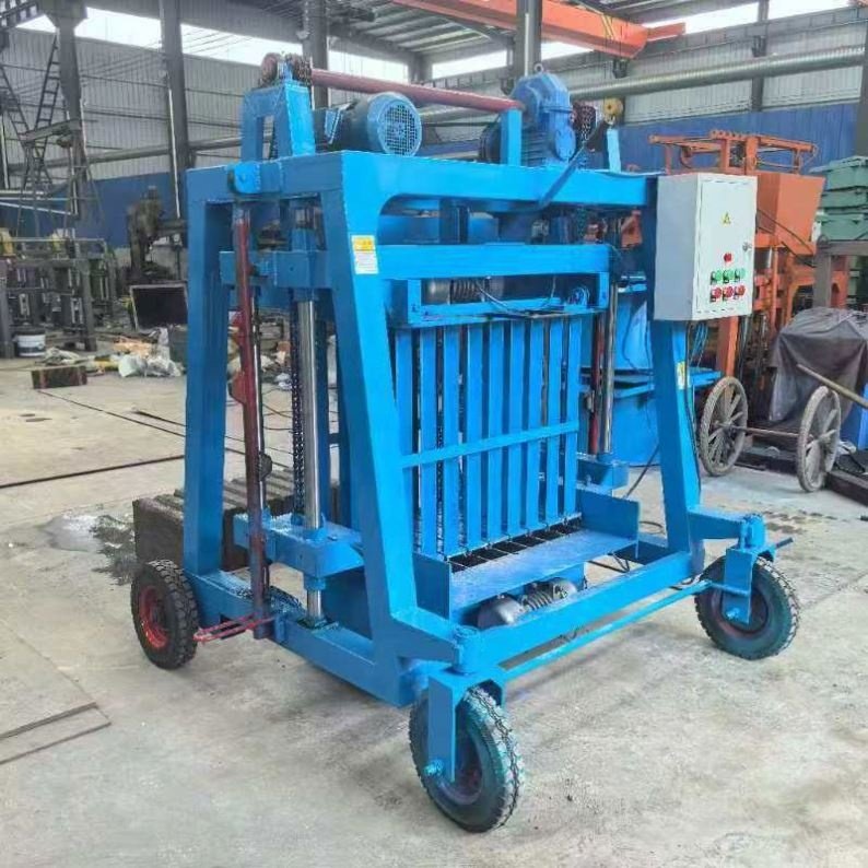 Engine Concrete Cement Solid Block Making Machine Price Automatic Hollow Clay Brick Making Machinery