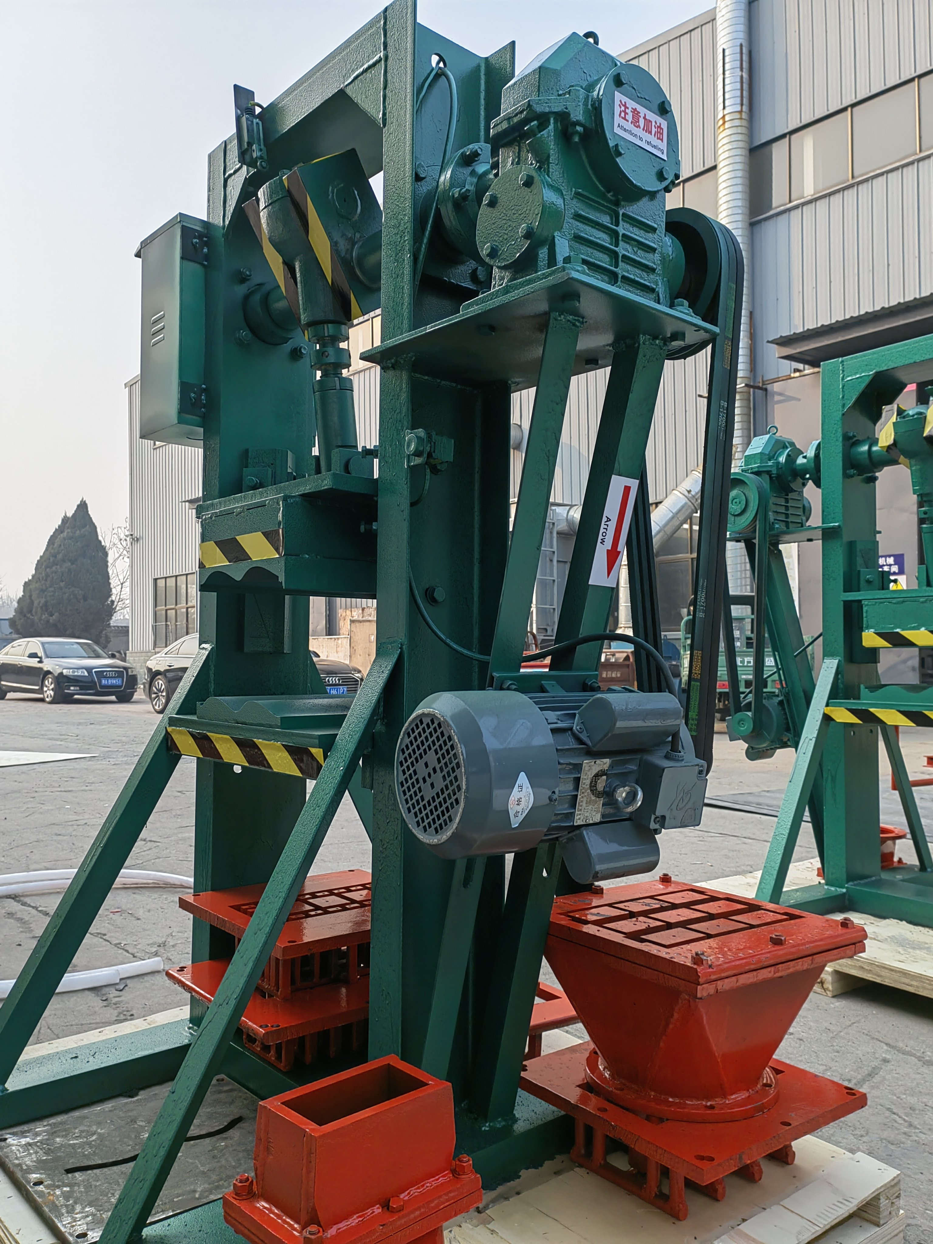 Model designed brick making machine eco brava price clay bricks and roof tile machine