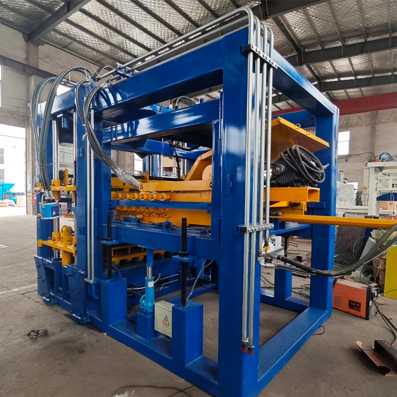 qt6-15 small scale brick making machine block making machine in ethiopia block molding machine