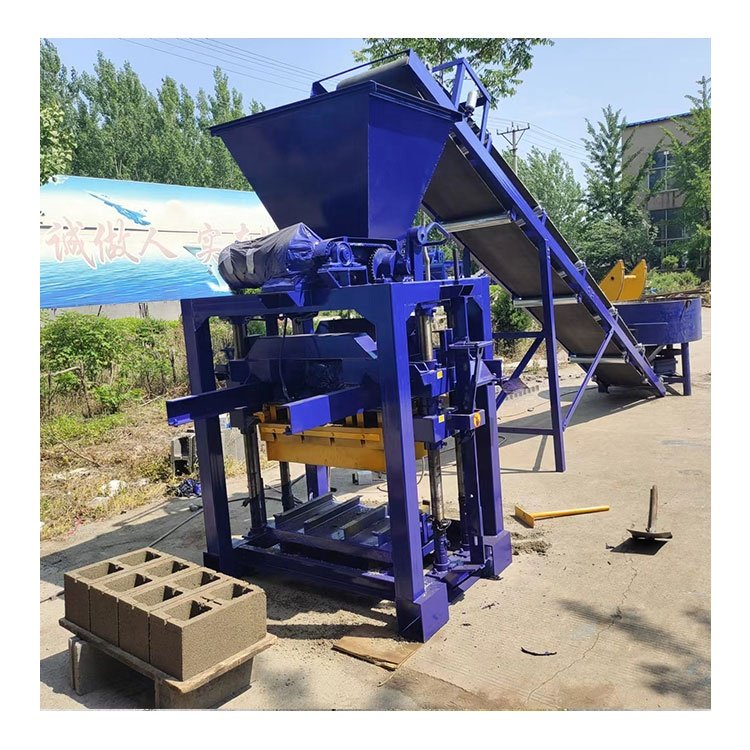 qtj4-35 vibrator motor for brick machine soil brick making machine