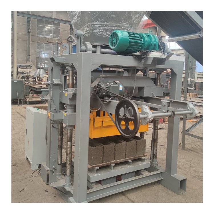 qtj4-35 vibrator motor for brick machine soil brick making machine