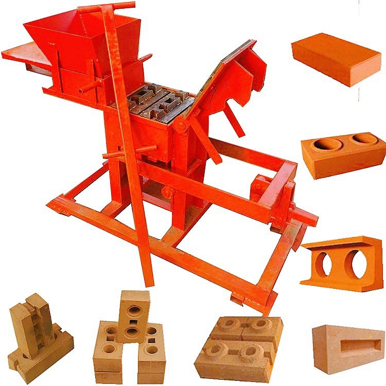 2-40 Clay Brick Making Machine Interlocking Mobile Solid Mud Clay Brick Making Machine