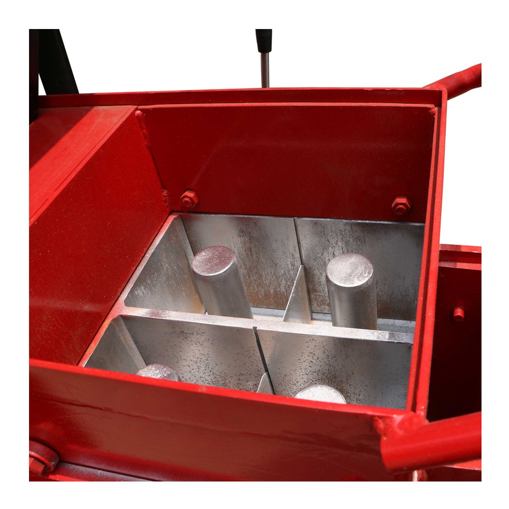 manual hand press interlock brick block making machine
