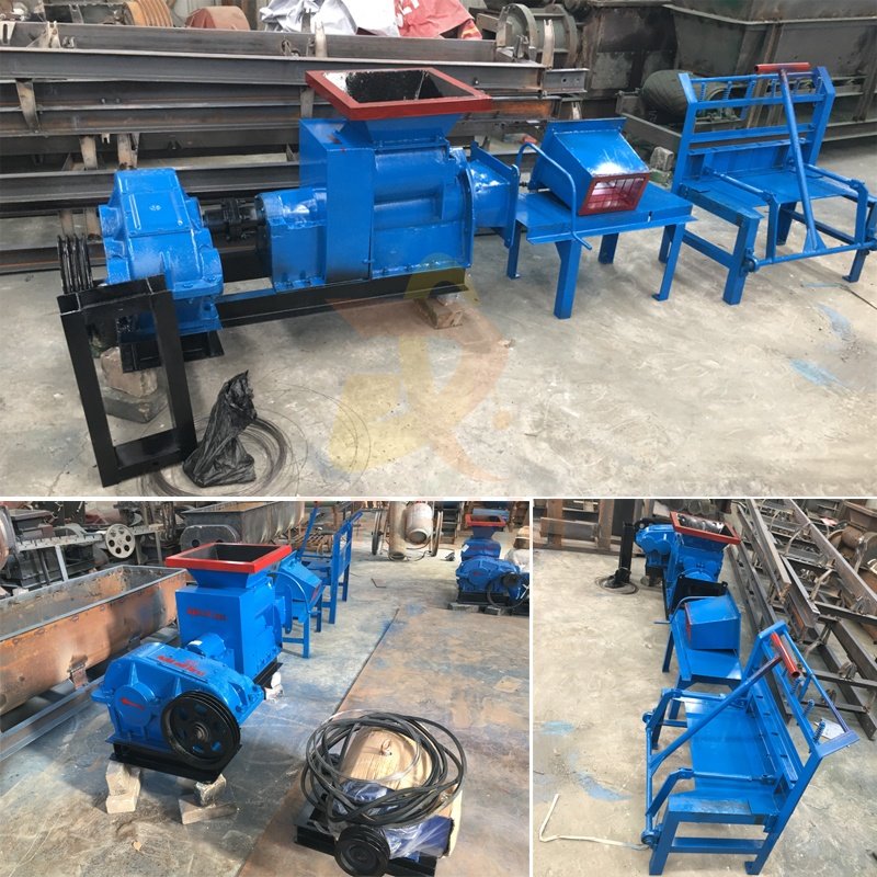 Manual mobile diesel small clay brick bricks making machine