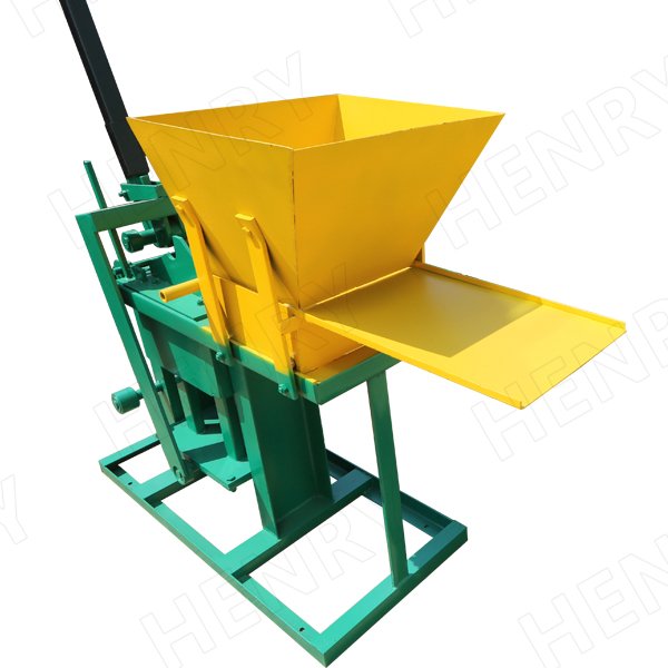 Hr2-40 Small Size Manual Soil Interlocking Brick Machine Clay Brick Making Machine
