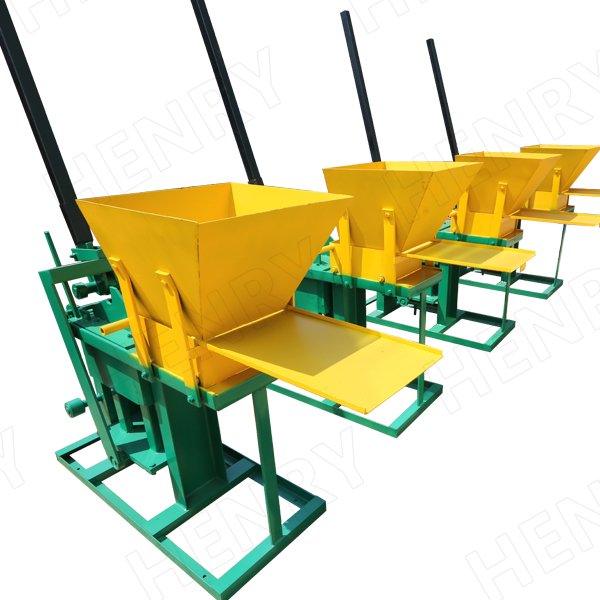 Hr2-40 Small Size Manual Soil Interlocking Brick Machine Clay Brick Making Machine
