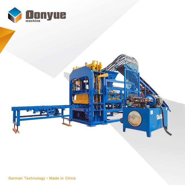 hot sale QT6 - 15 cement interlocking brick making machinery automatic hollow concrete block making machine
