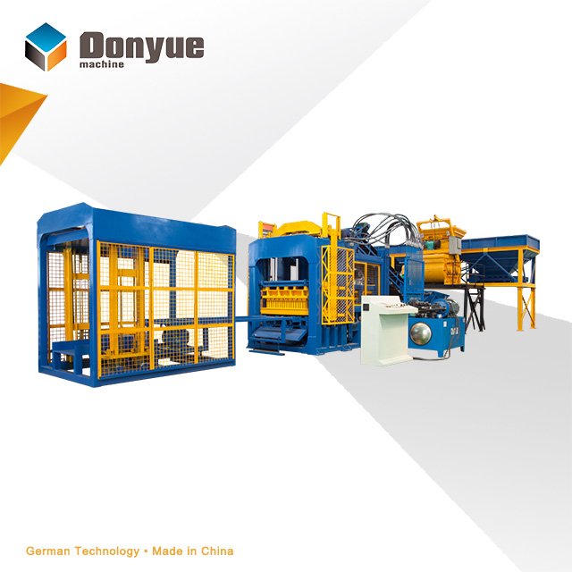 hot sale QT6 - 15 cement interlocking brick making machinery automatic hollow concrete block making machine