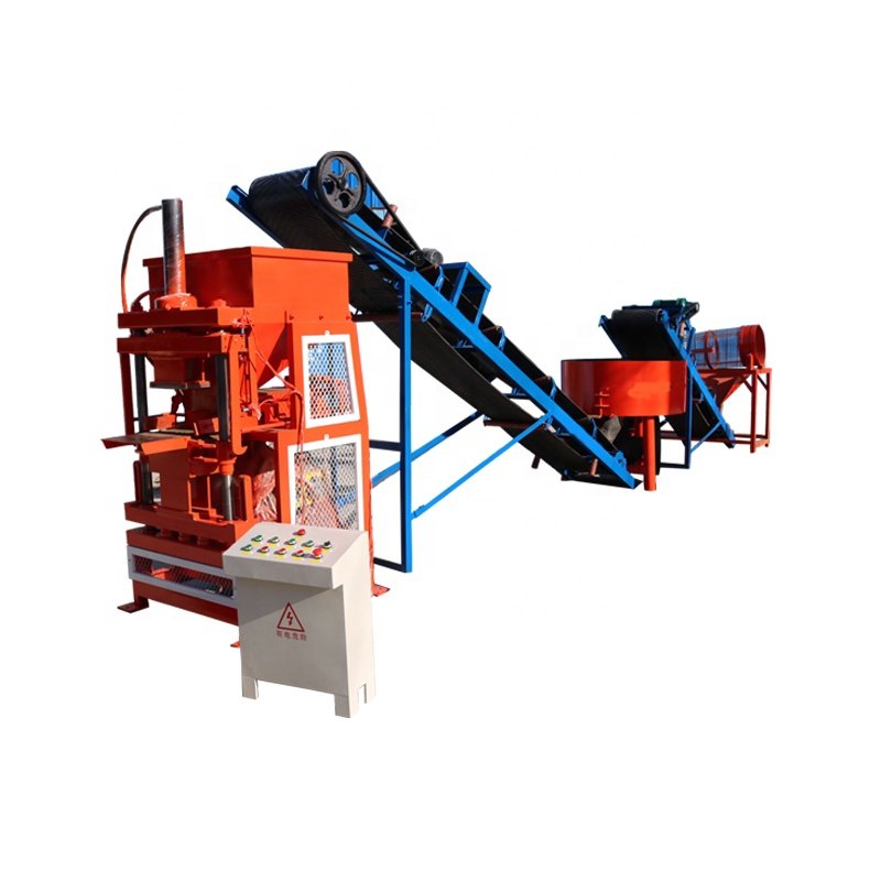 On sale XM2-10 clay interlocking brick clay block making machine production line production lineBlock making Machine in Africa