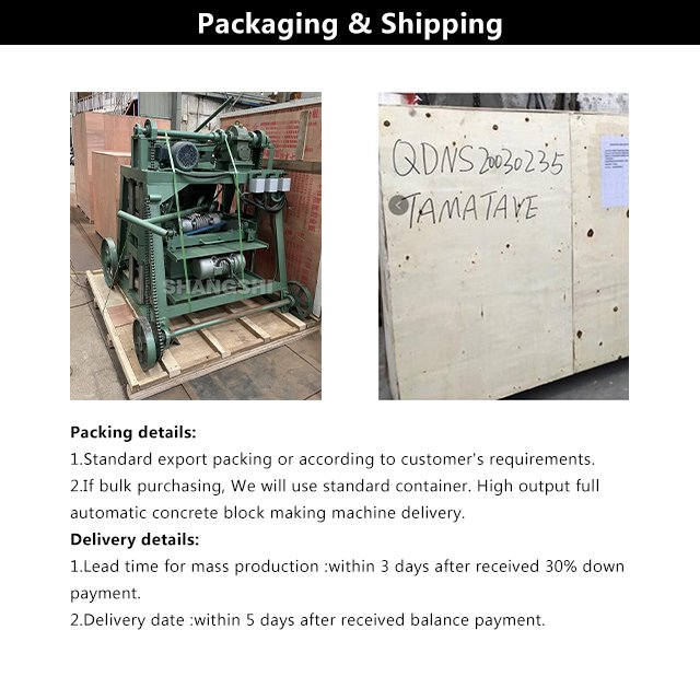 Working online earning money press to make bricks mobile concrete hollow block making machine