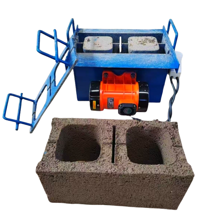Hot sale easy to operate cinder electric mold machine small manual brick making machine