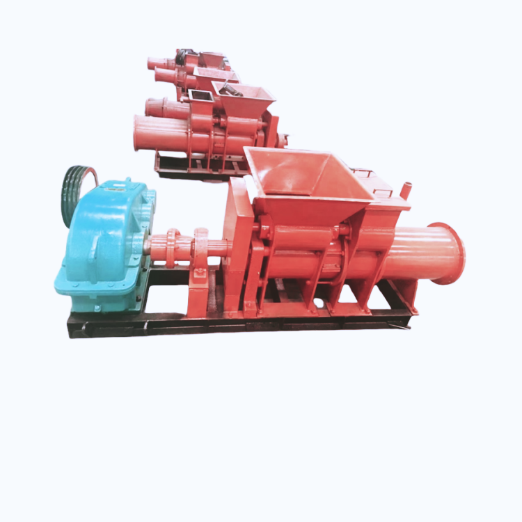 Red clay vacuum extrusion brick production line, 170type clay brick machine, block forming automatic machine