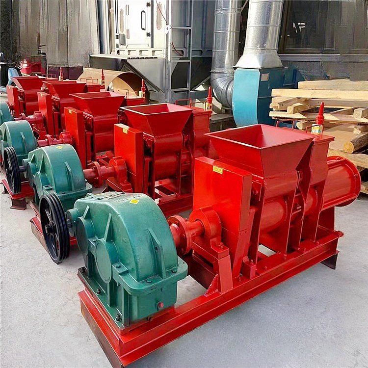 Red clay vacuum extrusion brick production line, 170type clay brick machine, block forming automatic machine
