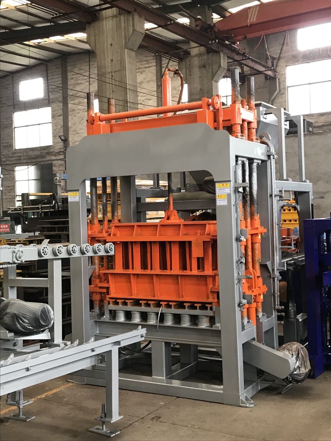 KAIDONG QT5-15 block concrete paving machine brick price hollow block machine making vibrated block machine