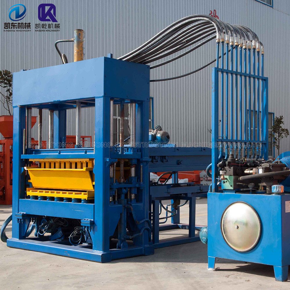 KAIDONG QT5-15 block concrete paving machine brick price hollow block machine making vibrated block machine