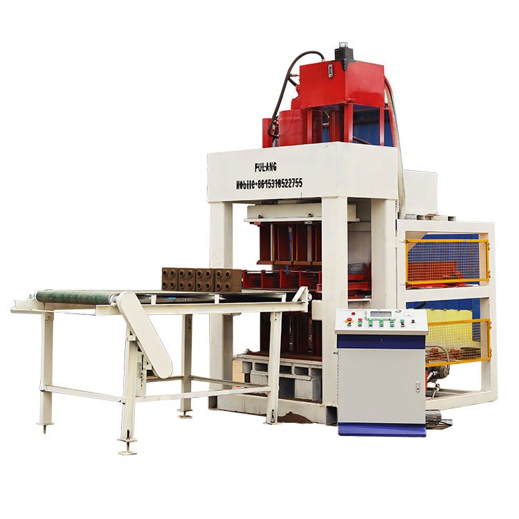 maquina para cortar ladrillos China fully automatic clay soil mud block fabrica de blocos de concreto brick machine