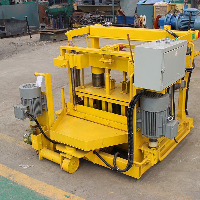 QT40-3A Manual Concrete Hollow Block Making Machine Price Brick Making Machinery Cement Making Machinery Philippines 30 Seconds