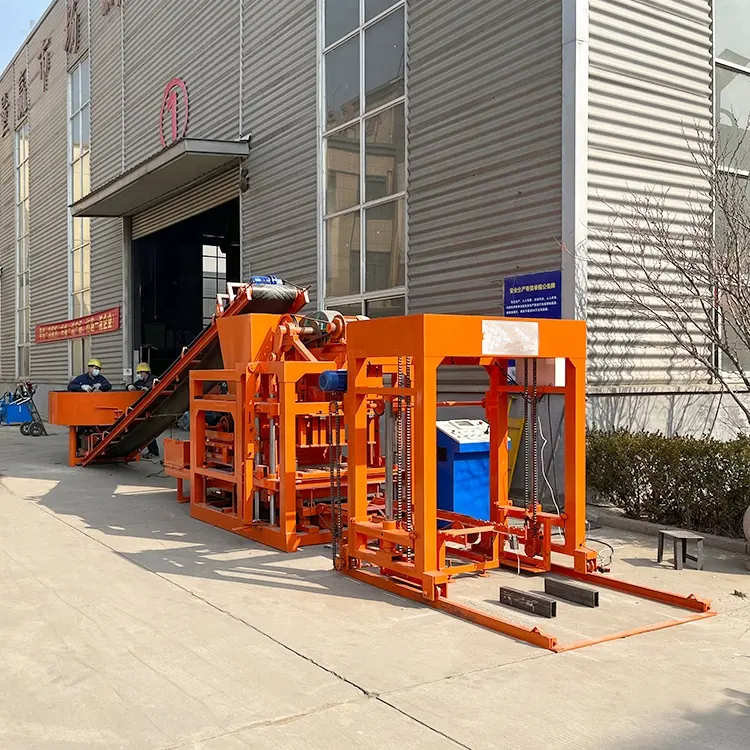 Automatic Cement Paving Brick Making Machinery Concrete Block Machine for Hollow Blocks
