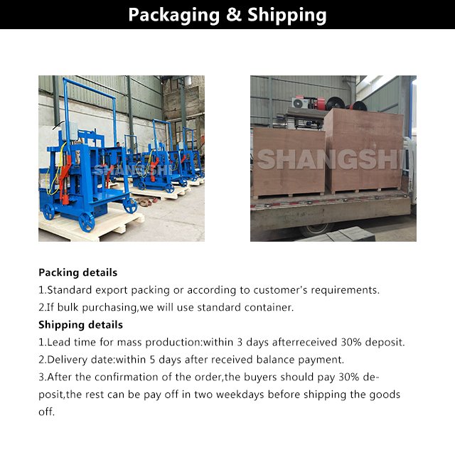 Motor mobile hollow concrete interlock brick making machines for small businesses