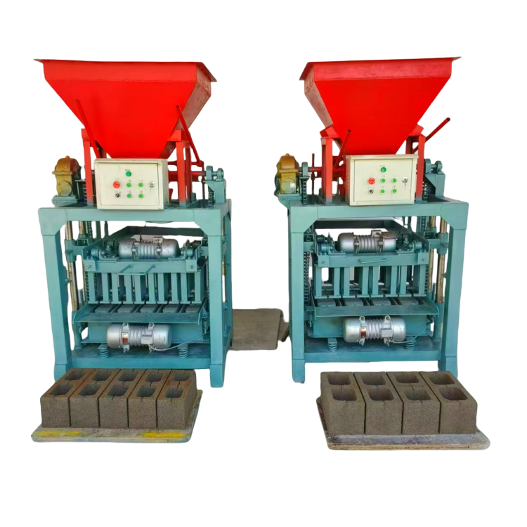 Block machine manufacturing automatic hydraulic concrete brick making machine production line hot sale controller reducer