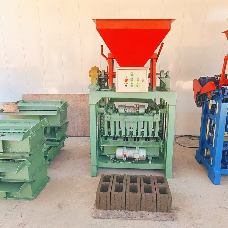 Block machine manufacturing automatic hydraulic concrete brick making machine production line hot sale controller reducer