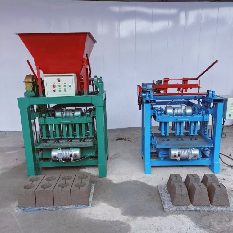Block machine manufacturing automatic hydraulic concrete brick making machine production line hot sale controller reducer