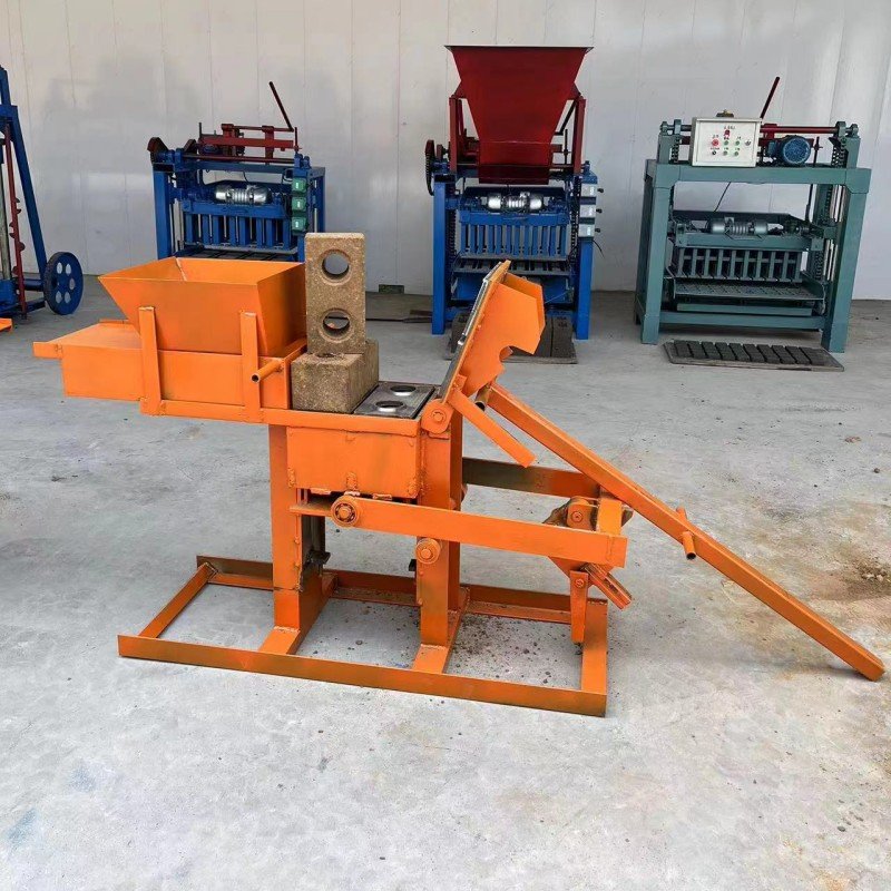 Manual Brick Making Machinery Clay Soil Earth Interlocking Clay Brick Making Machine In Africa
