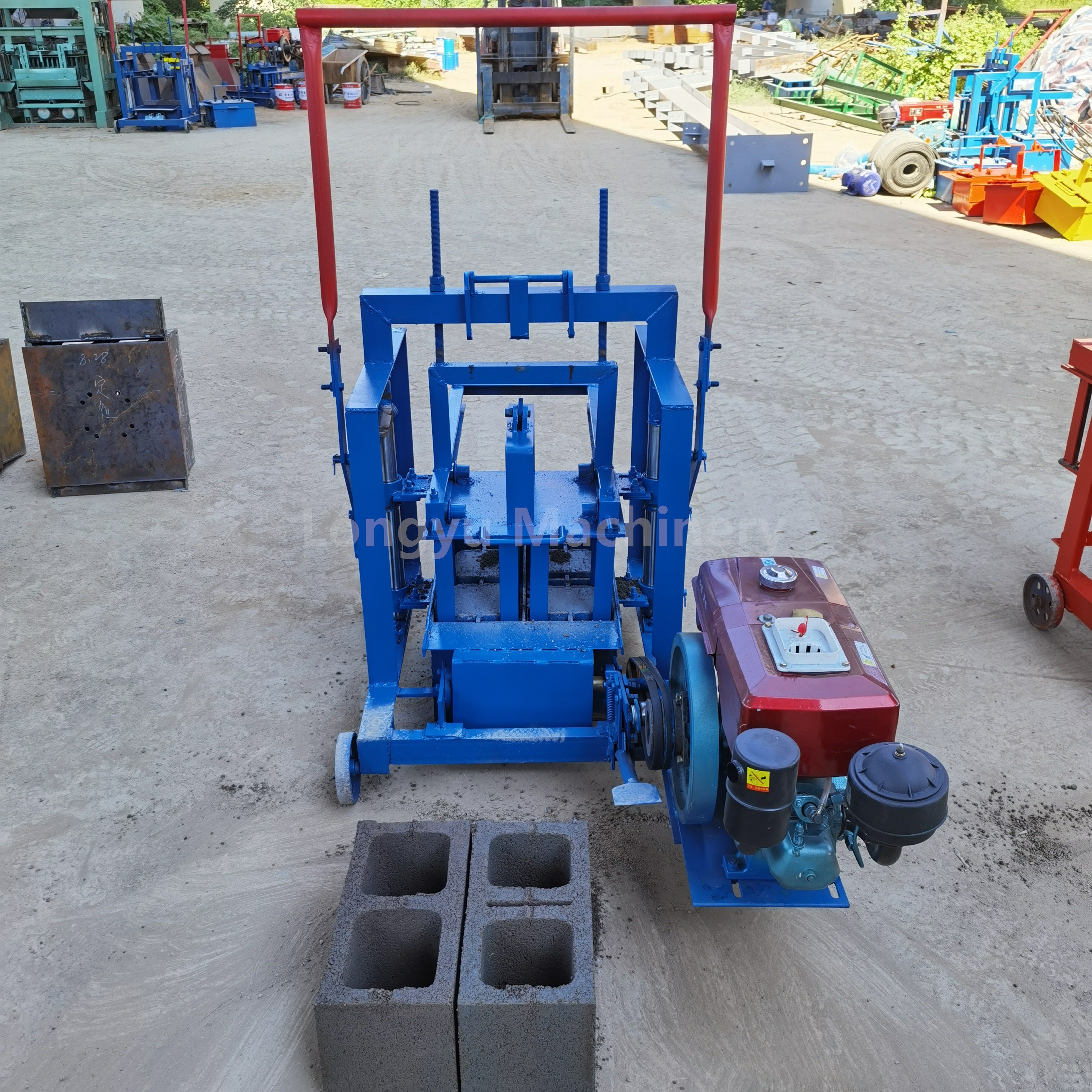 Diesel Brick Making Machine Paving Brick Interlocking Brick Hollow Block Making Machine