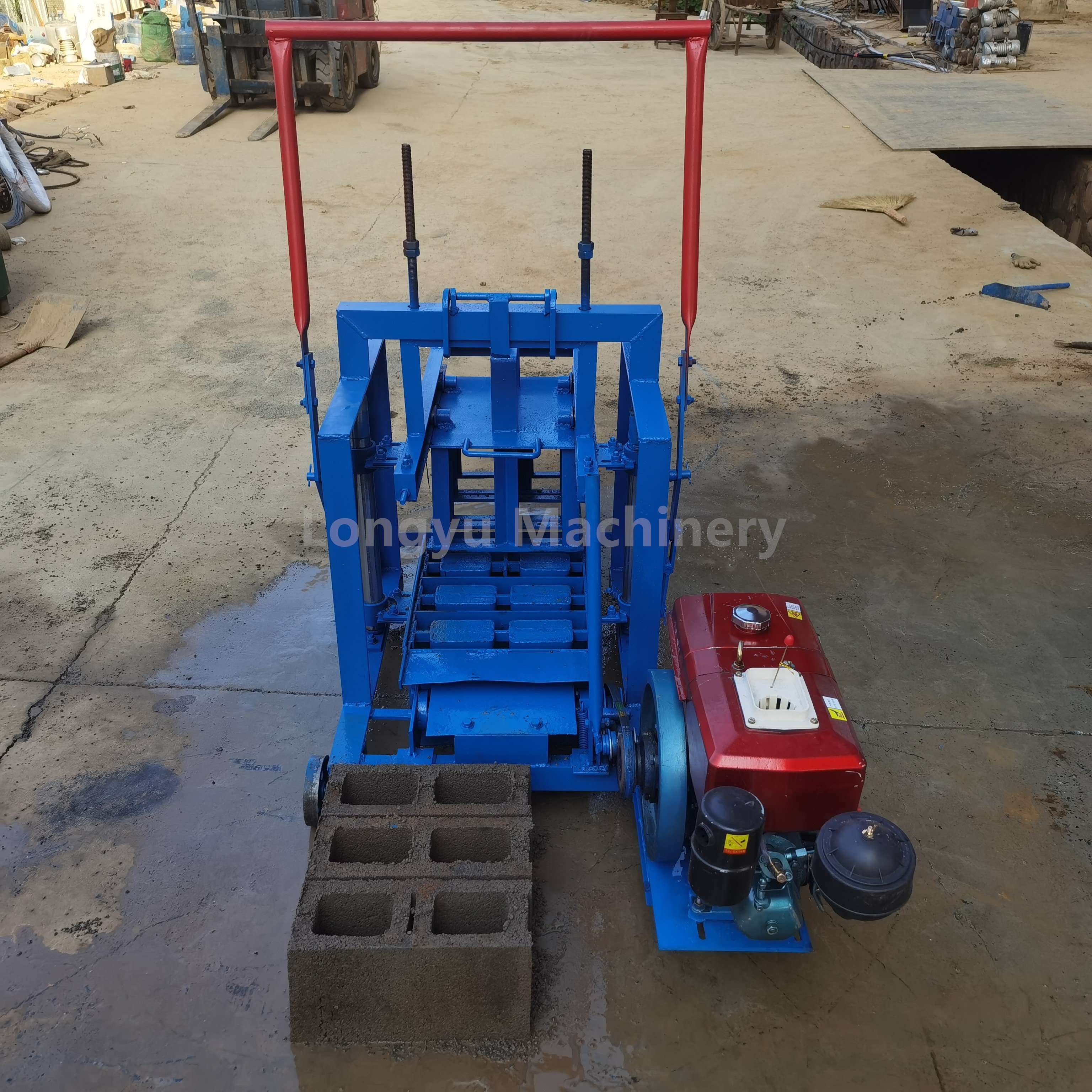 Diesel Brick Making Machine Paving Brick Interlocking Brick Hollow Block Making Machine
