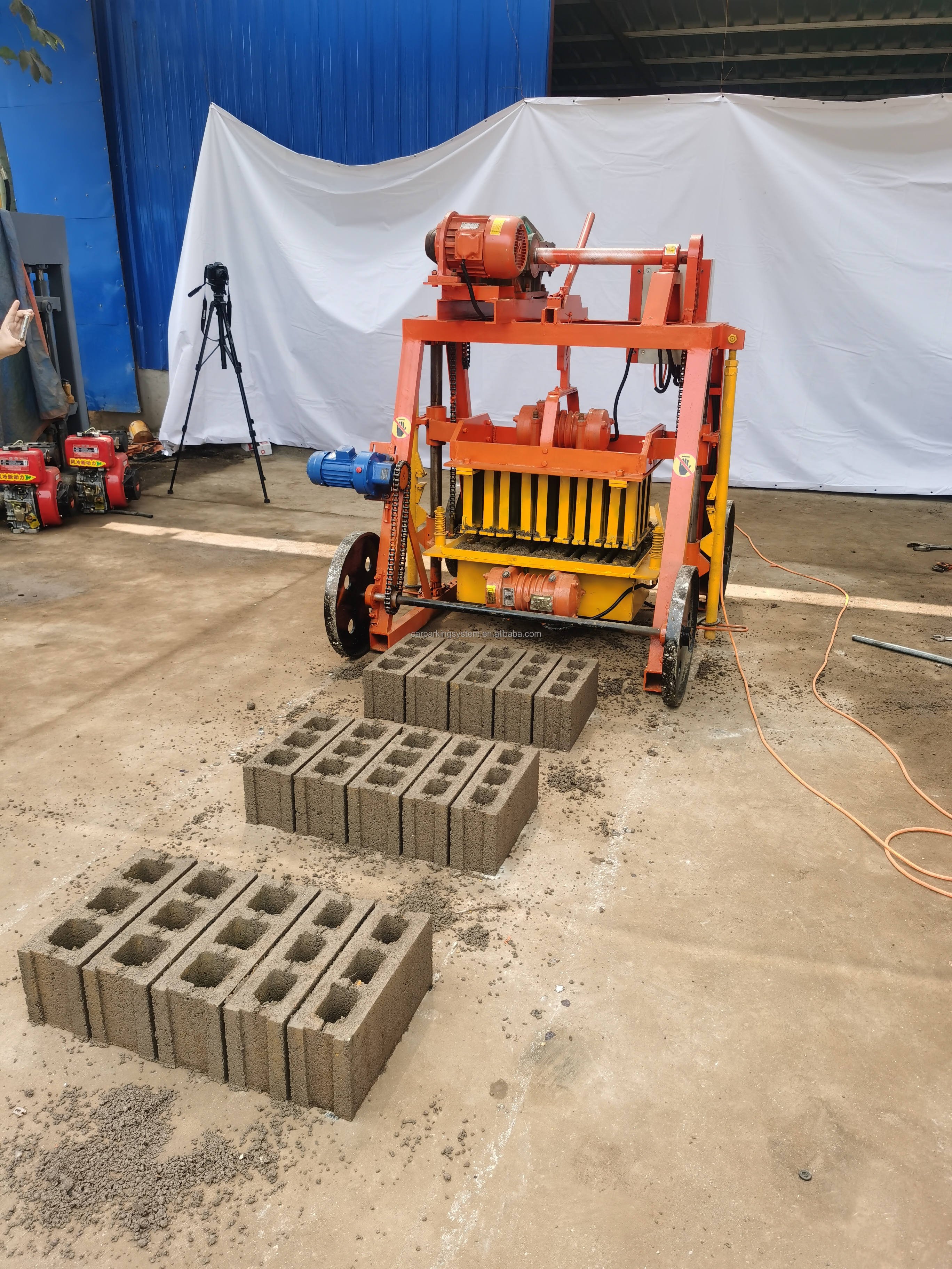 Kaidong QTM4-30B brick machine price electric brick machine brick making machinery