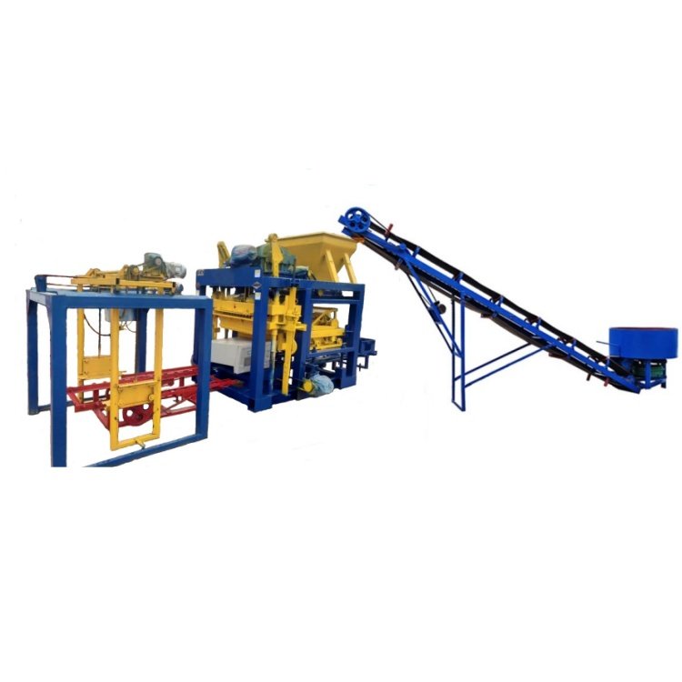 QTJ4-25B Fully Automatic Solid Paving Brick Making Machine Multifunctional Concrete Cement Block Making Machine
