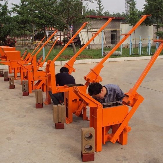 QMR2-40 Clay Interlocking Earth Brick Making Machinery Sand Block Machine For Factory Sale