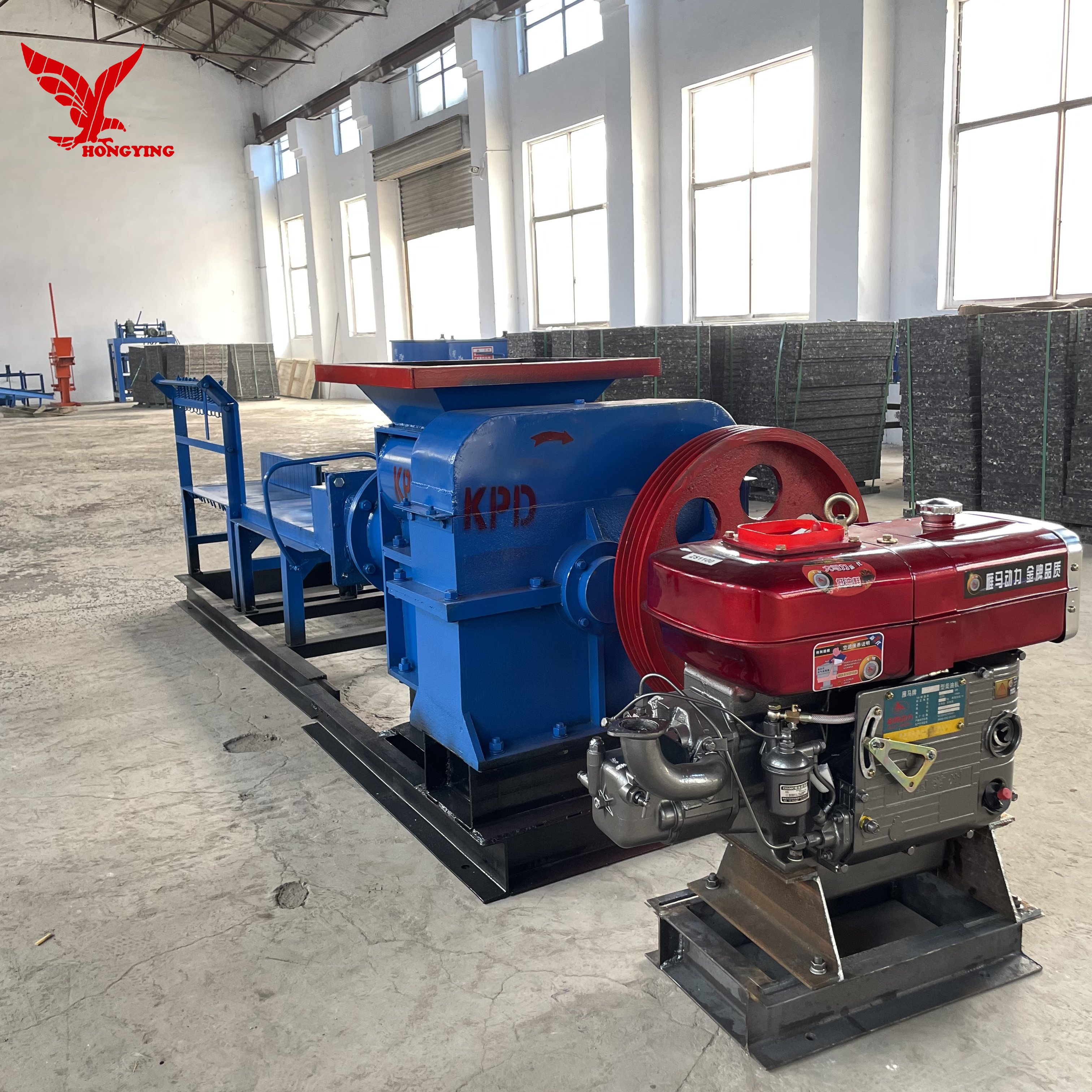 Brick making machinery and brick kiln/clay brick making machine with coal kiln/ fully automatic clay brick machine tunnel kiln