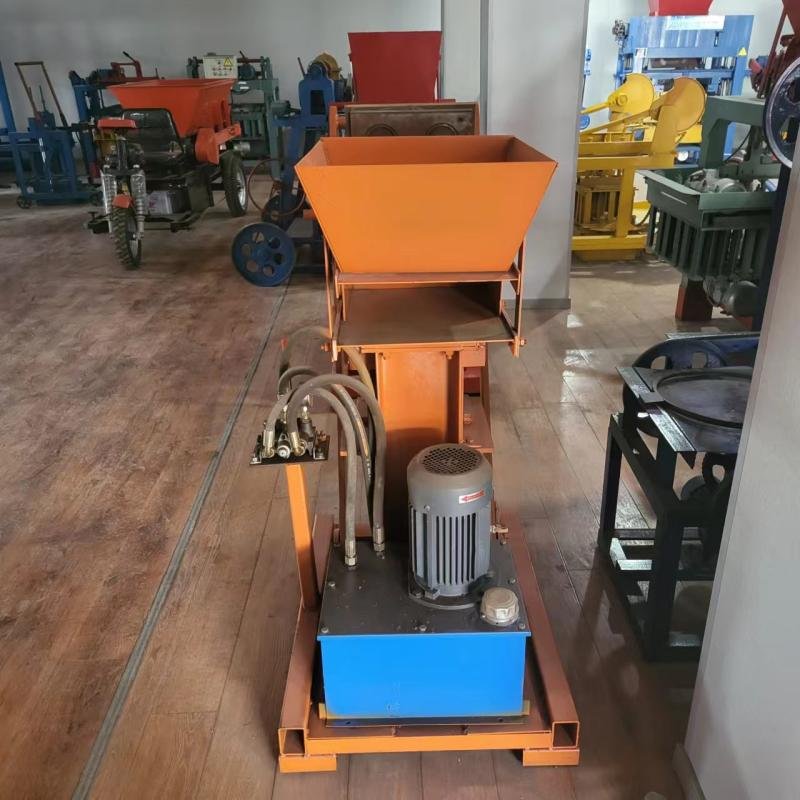 KF2-40 Factory Price Clay Soil Interlocking Manual Diesel Automatic Block Paving Brick Making Machine South Africa for sale