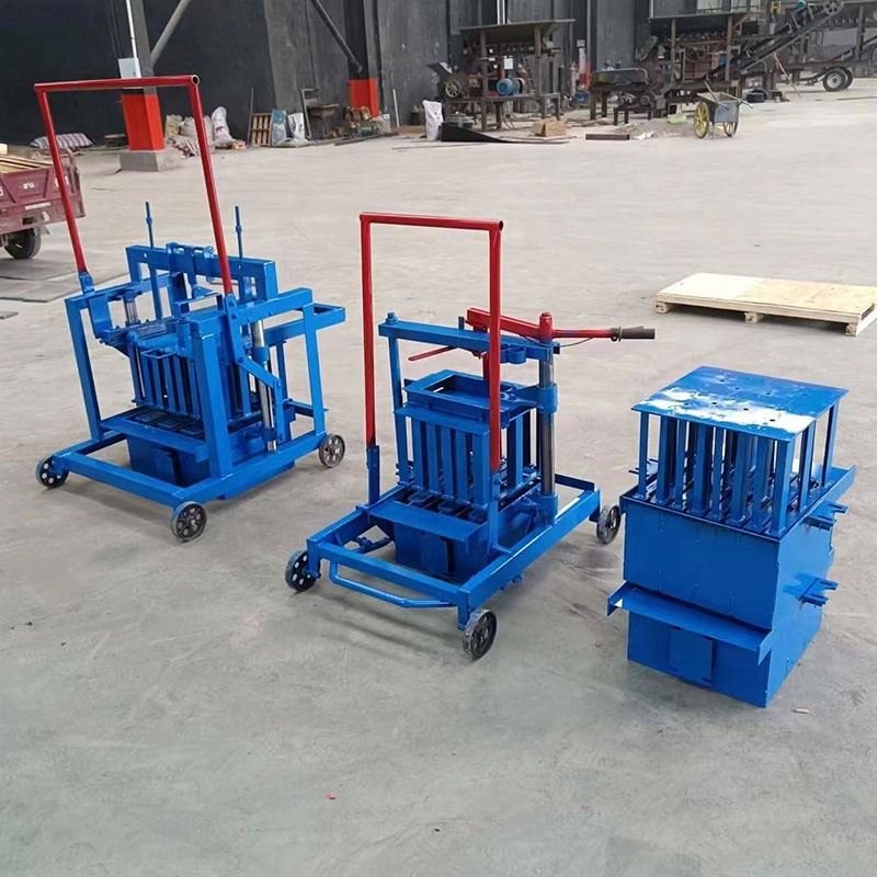 Egg Laying Small Manual Concrete Cement Block Brick Making Machine For Sale