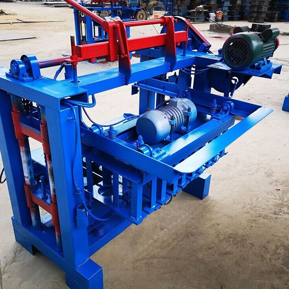 Automatic concrete block brick making machine and brick moulding machine block make for indonesia brick making machine