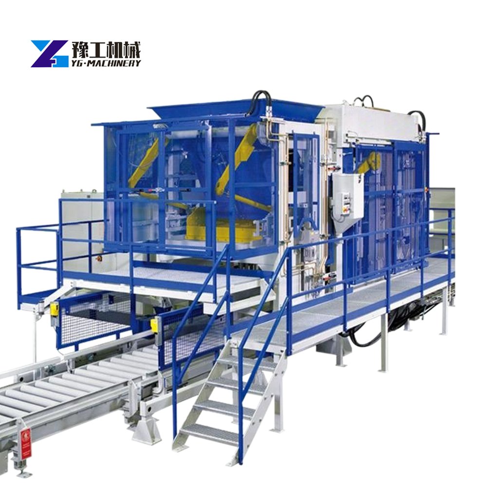 Automatic concrete block brick making machine and brick moulding machine block make for indonesia brick making machine