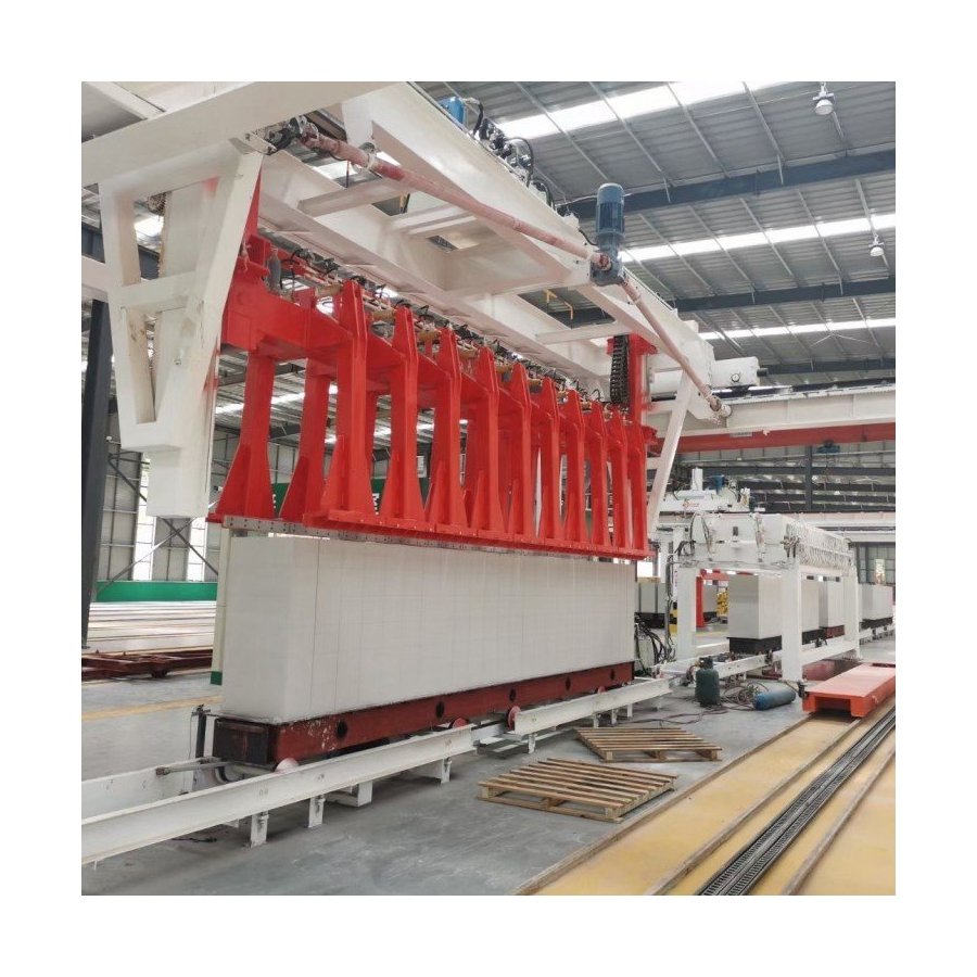 Production of lightweight brick block automatic equipment China brick production line aac brick machine