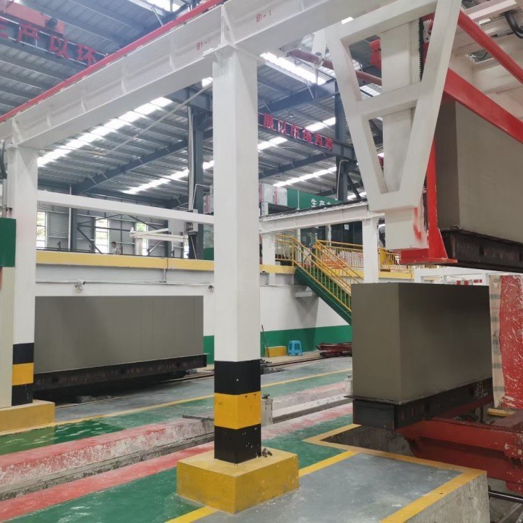 Production of lightweight brick block automatic equipment China brick production line aac brick machine