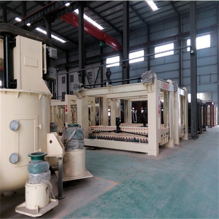 Production of lightweight brick block automatic equipment China brick production line aac brick machine